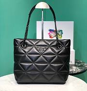 Prada Tote Bag Black Nappa Leather - 1