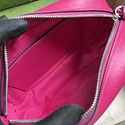 Gucci GG Marmont 24 Matelassé Leather Hot Pink 49123148 - 5