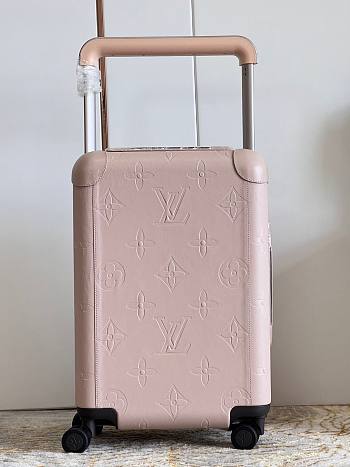 Louis Vuitton HORIZON 55 Luggage Embossed Monogram Tan 