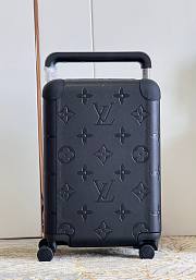 Louis Vuitton HORIZON 55 Luggage Embossed Monogram Black - 1
