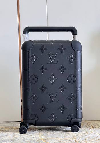 Louis Vuitton HORIZON 55 Luggage Embossed Monogram Black