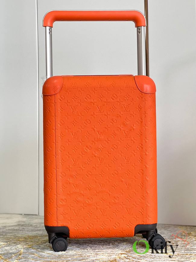 Louis Vuitton HORIZON 55 Luggage Embossed Monogram Orange - 1