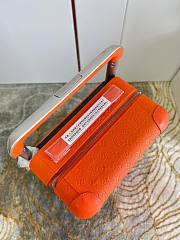 Louis Vuitton HORIZON 55 Luggage Embossed Monogram Orange - 5