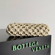 Bottega Veneta Double Knot Top Handle Bag Beige - 5