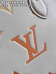LV Onthego PM Monogram in Orange  - 6