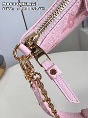 LV Easy Pouch On Strap Pink Monogram - 4