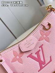 LV Easy Pouch On Strap Pink Monogram - 5