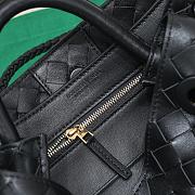 BV Andiamo Small leather tote bag Black - 3