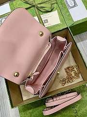 Gucci Blondie Small Top Handle Pink Leather 11913 - 6