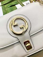 Gucci Blondie Small Top Handle White Leather 11915 - 6