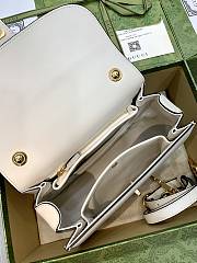 Gucci Blondie Small Top Handle White Leather 11915 - 5