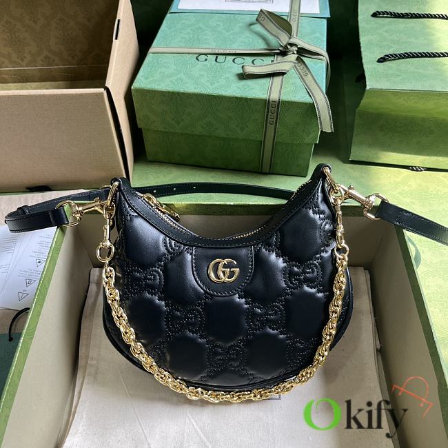 Gucci Matelassé Mini Bag in Black - 1