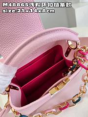 L.V Capucines Mini 21 Pink Taurillon Leather 11943 - 6