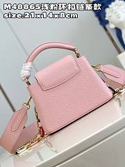 L.V Capucines Mini 21 Pink Taurillon Leather 11943 - 5