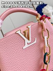 L.V Capucines Mini 21 Pink Taurillon Leather 11943 - 2
