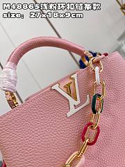 L.V Capucines BB 27 Pink Taurillon Leather 11944 - 2
