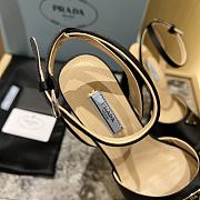 Prada high-heeled satin sandals black 11cm - 2