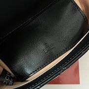 Gg Marmont Matelassé Belt Bag Black - 2