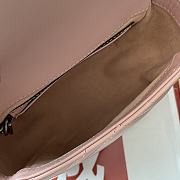 Gg Marmont Matelassé Belt Bag Pink - 5