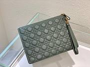 DIOR Large Caro Daily Pouch Green 30 - 4