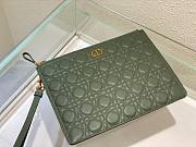 DIOR Large Caro Daily Pouch Green 30 - 3