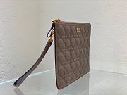 DIOR Large Caro Daily Pouch Brown  30 - 6