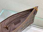 DIOR Large Caro Daily Pouch Brown  30 - 4