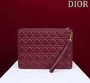 DIOR Large Caro Daily Pouch Red 30 - 3