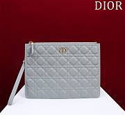 DIOR Large Caro Daily Pouch Grey 30 - 1