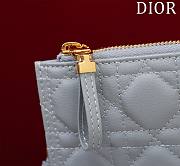DIOR Large Caro Daily Pouch Grey 30 - 3