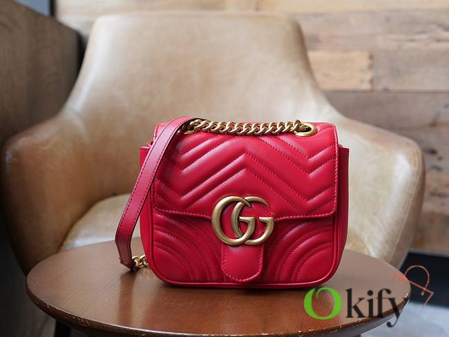 GG Marmont Red Bag - 1
