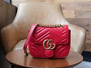 GG Marmont Red Bag - 1
