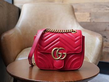GG Marmont Red Bag