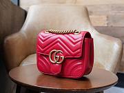GG Marmont Red Bag - 3