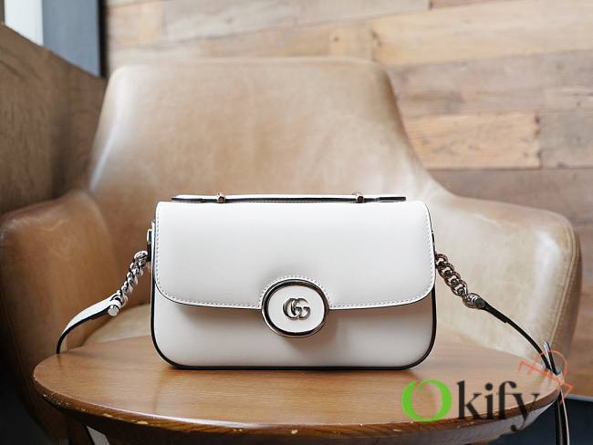 GG Petite White Bag - 1
