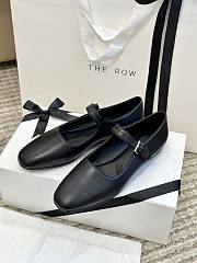 THE ROW Black Sandal - 2