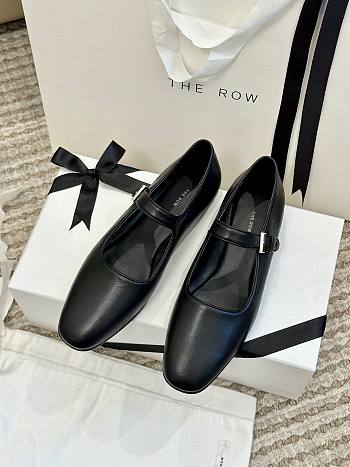 THE ROW Black Sandal