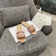 DIOR Slippers Light Pink  - 1