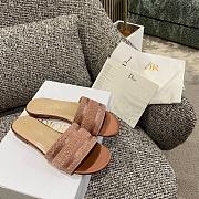 DIOR Slippers Pink  - 4