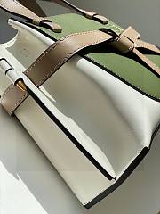 LOEWE Gate Top Mini Green Bag - 4