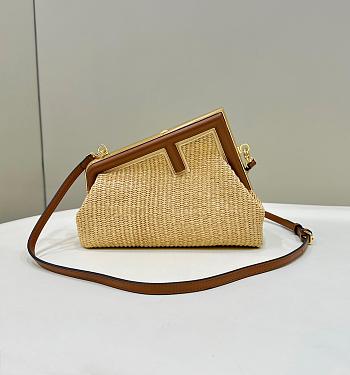 FENDI First Small 26 Natural 