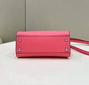 FENDI Peekaboo Shoulder Hand Bag Leather Pink - 2