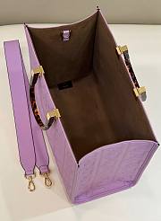 FENDI Sunshine Medium Bag - Purple - 4