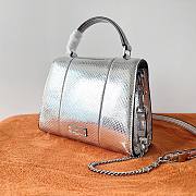 VALENTINO Garavani Mini Top Handle Bag Silver  - 4