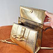VALENTINO Garavani Mini Top Handle Bag Gold - 3
