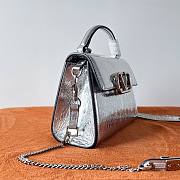 VALENTINO Garavani Mini Top Handle Bag Silver 1 - 6