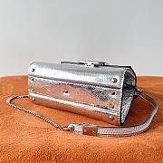 VALENTINO Garavani Mini Top Handle Bag Silver 1 - 4