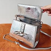 VALENTINO Garavani Mini Top Handle Bag Silver 1 - 3