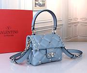 VALENTINO Garavani Candystud Light Blue Bag - 1
