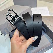 Balenciaga BB Belt Black 3 - 4